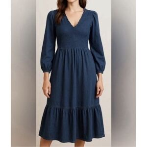 Old Navy | Denim Midi Maxi Dress ✨️